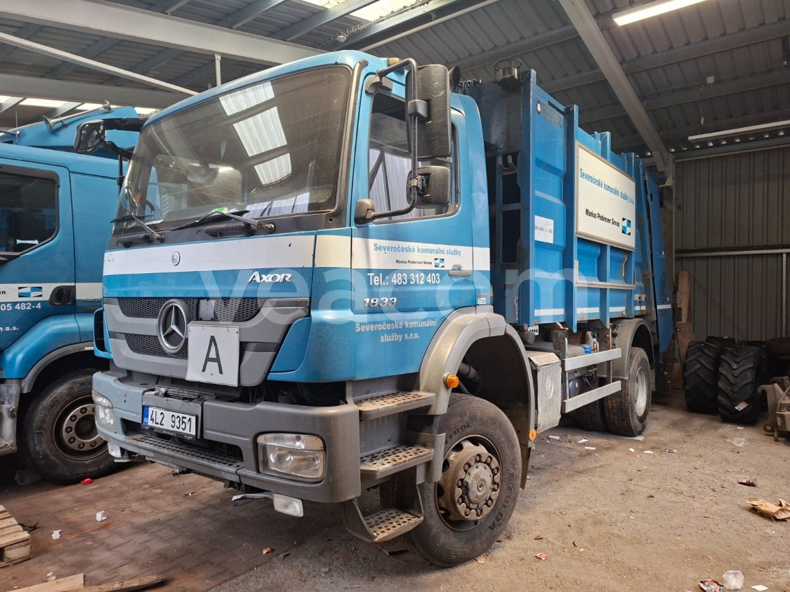 Online aukce: MB  AXOR 1833 AK 4X4