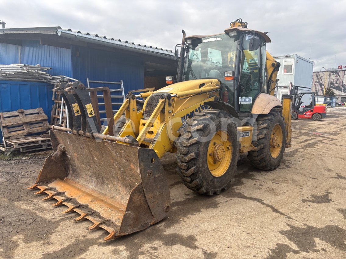 Online aukce: KOMATSU  WB 93S-5EO