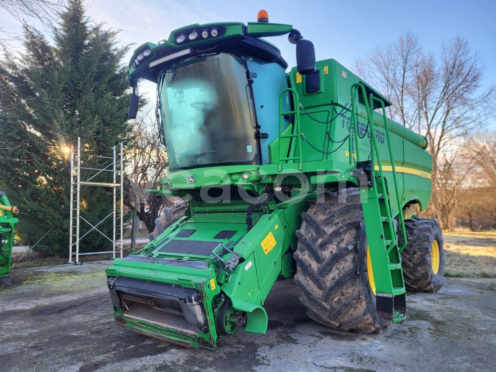 Online árverés: JOHN DEERE  S 680I + KUKURIČNÝ A OBILNÝ ADAPTÉR