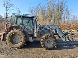 Online aukce: VALTRA  N123 4X4 + ČELNÍ NAKLADAČ