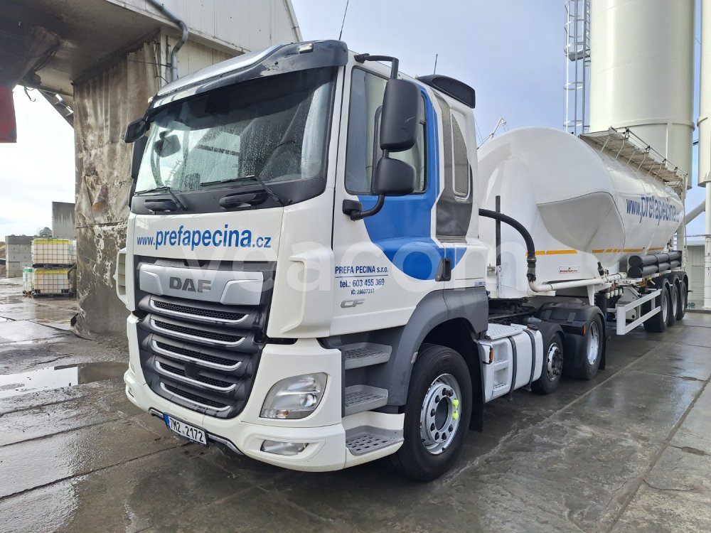 Online auction: DAF  CF 530 FTP 6X2 + KÄSSBOHRER SILOLEGEND