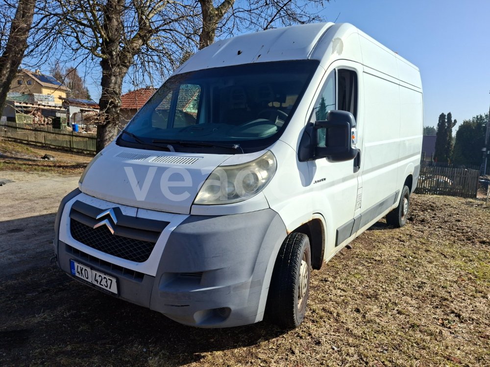 Online auction: CITRÖEN  JUMPER + POJÍZDNÁ DÍLNÁ