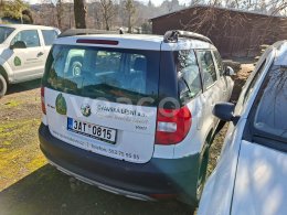 Online aukce: ŠKODA  YETI 4X4
