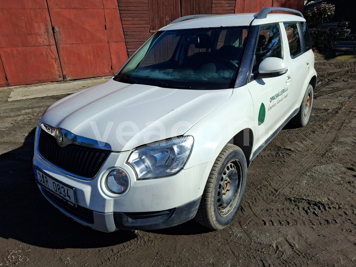 Online aukce: ŠKODA  YETI 4X4