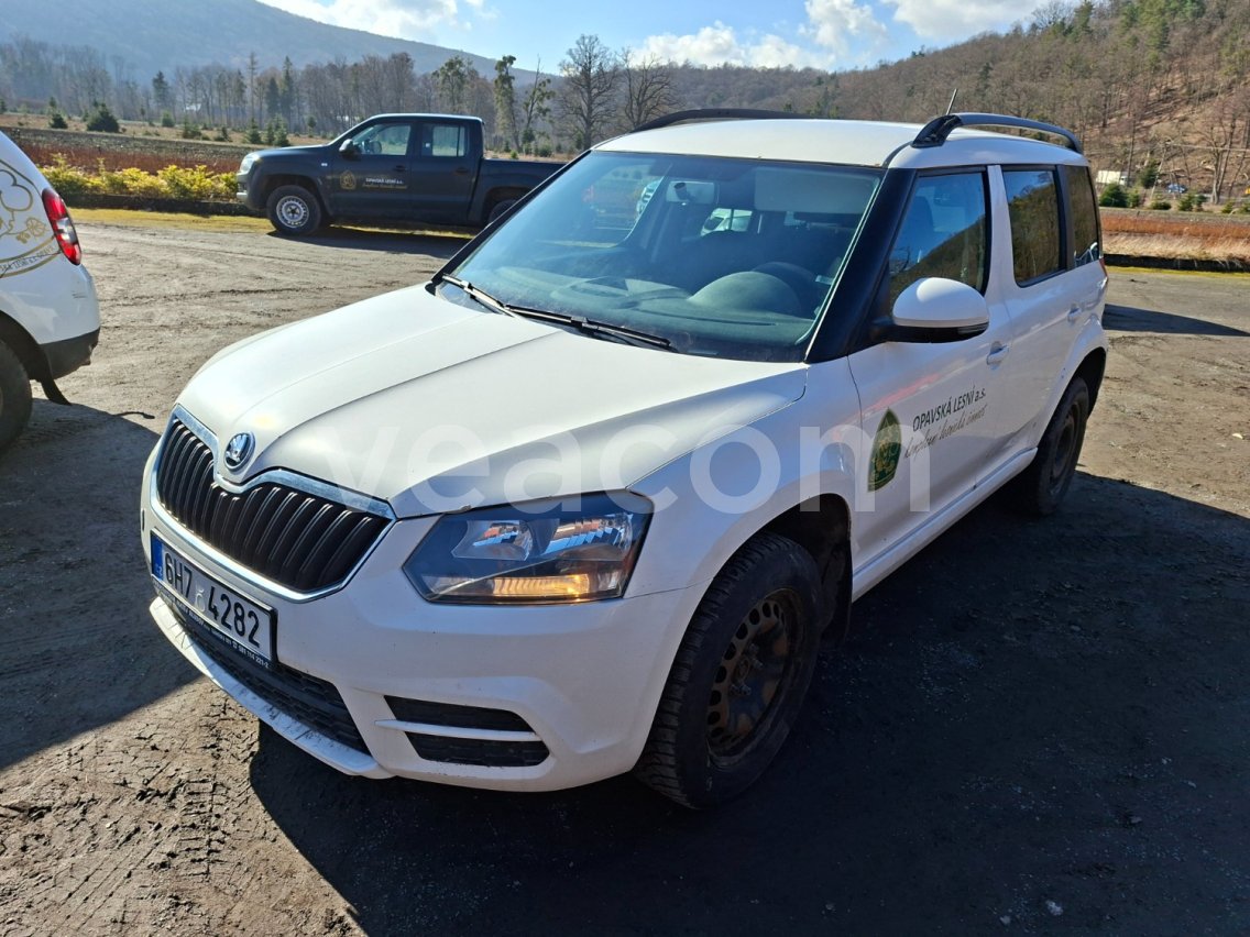 Online aukce: ŠKODA  YETI 4X4