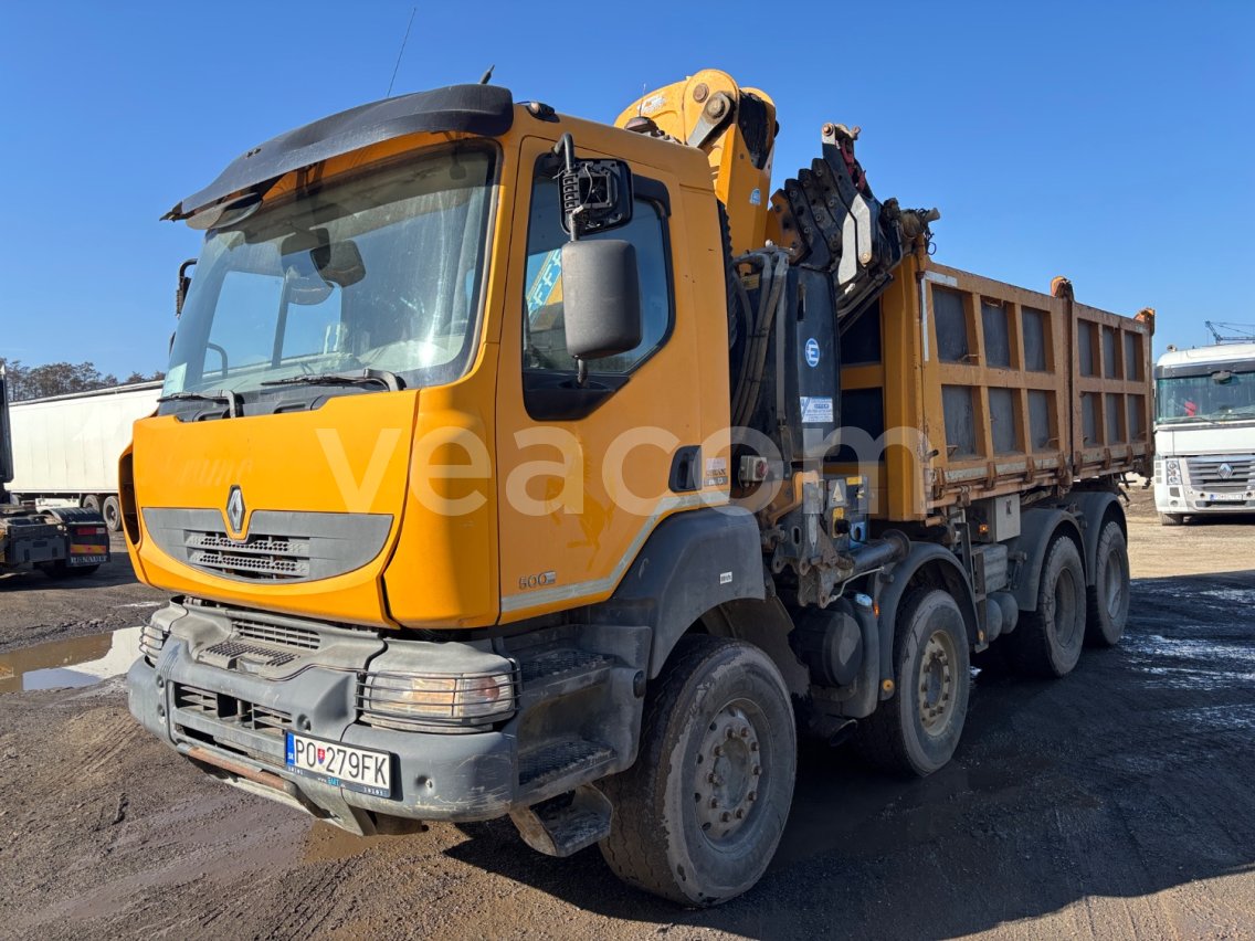 Интернет-аукцион: RENAULT  KERAX 500 8X4 + HR
