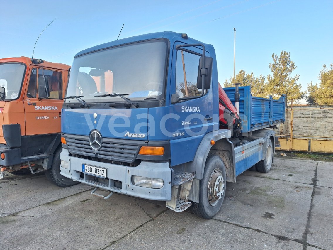 Online aukce: MB  ATEGO 1318 A 4X4 + HR
