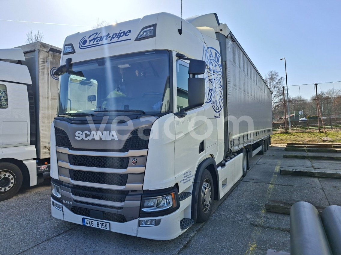 Online aukce: SCANIA  R 450