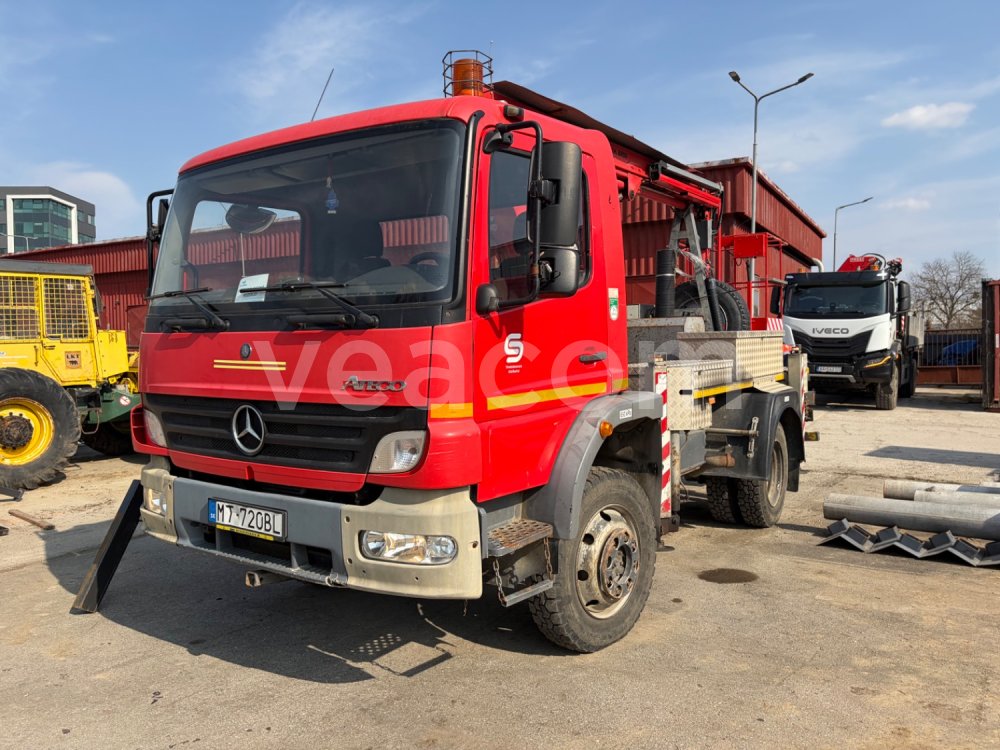 Online árverés: MERCEDES-BENZ ATEGO 918 4X4 + MP 17