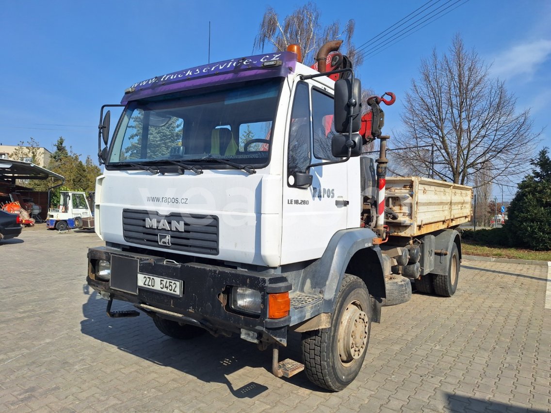 Online aukce: MAN  LE 18.280 4X4 BB + HR