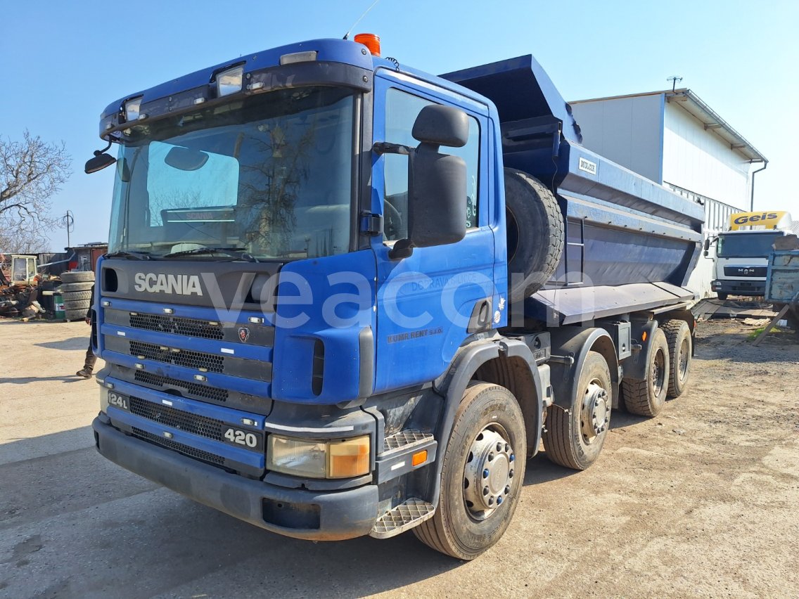 Online aukce: SCANIA  124 L 420 8X4