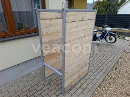 Online aukce:  DŔEVĚNÉ PAŽENÍ 100 X 160 X (52-110) CM