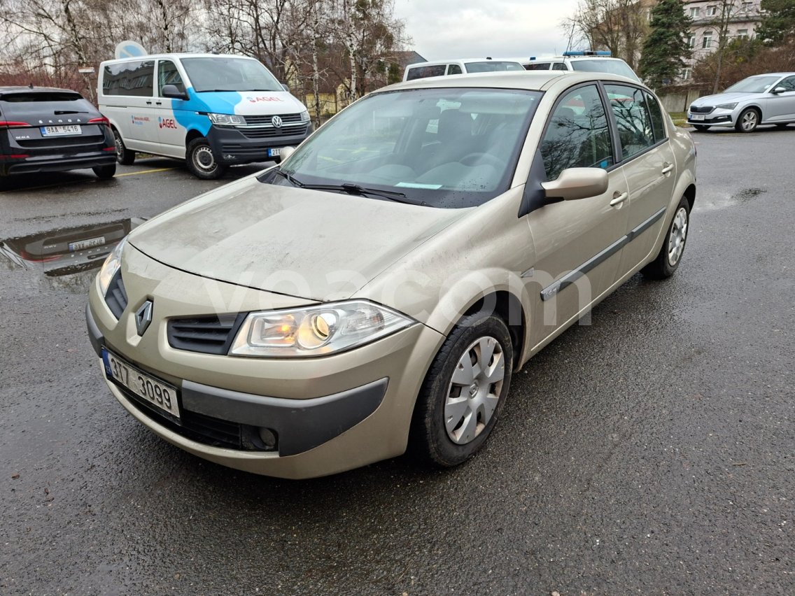 Online aukce: RENAULT  MEGANE