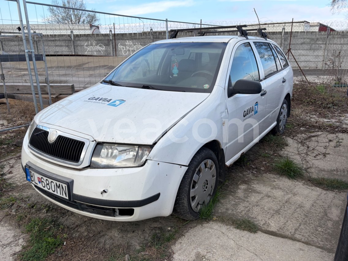 Online aukce: ŠKODA  FABIA COMBI