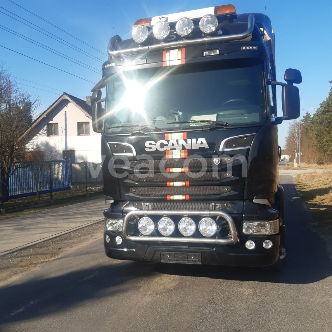 Online aukce: SCANIA  R580 + HR