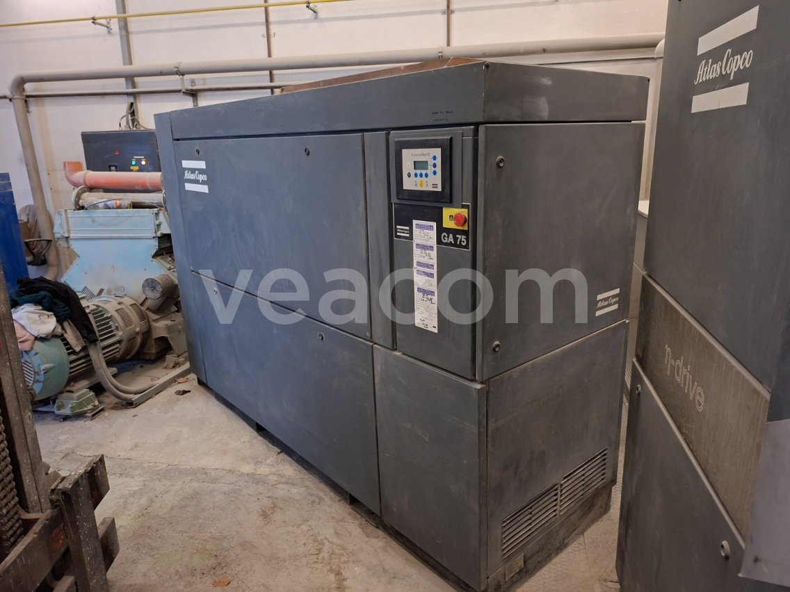 Online aukce: ATLAS  COPCO GA 75