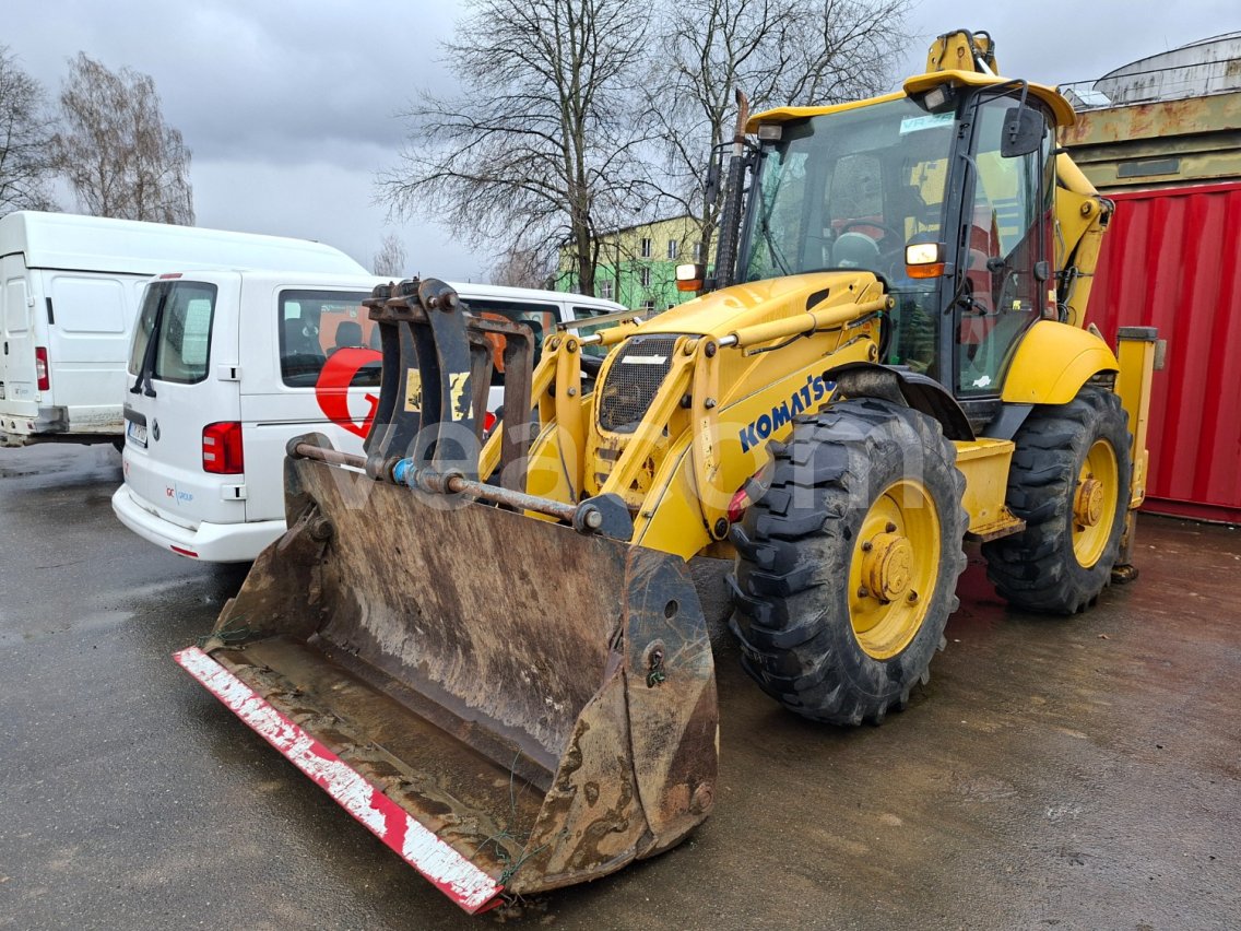 Online aukce: KOMATSU  WB 97S 4X4