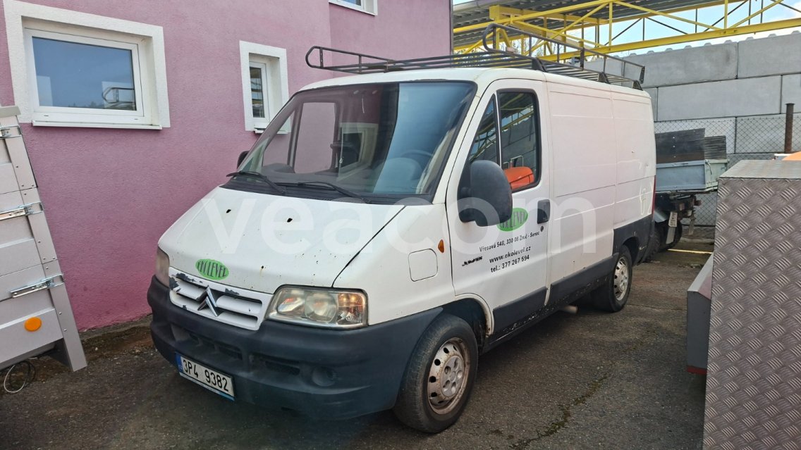 Online aukce:   CITROEN JUMPER 2.0 HDI 29C