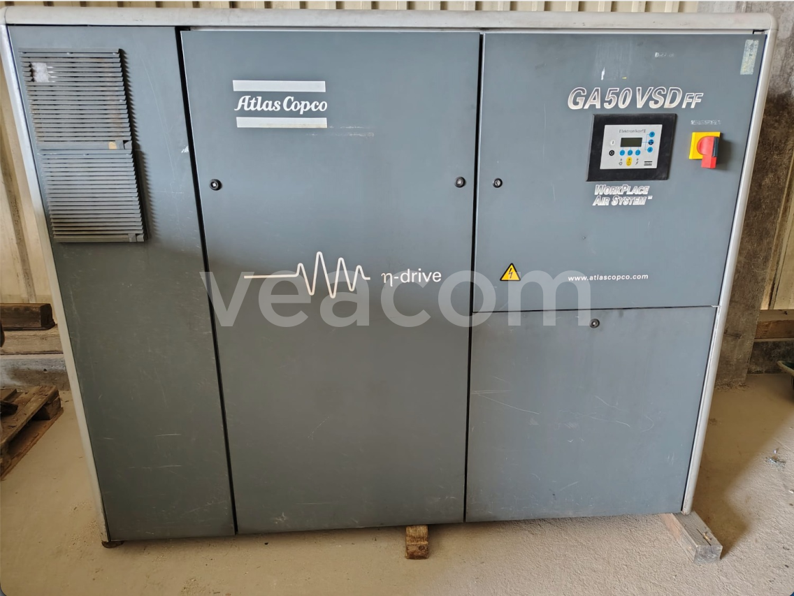 Online aukce: ATLAS  COPCO GA50VSD