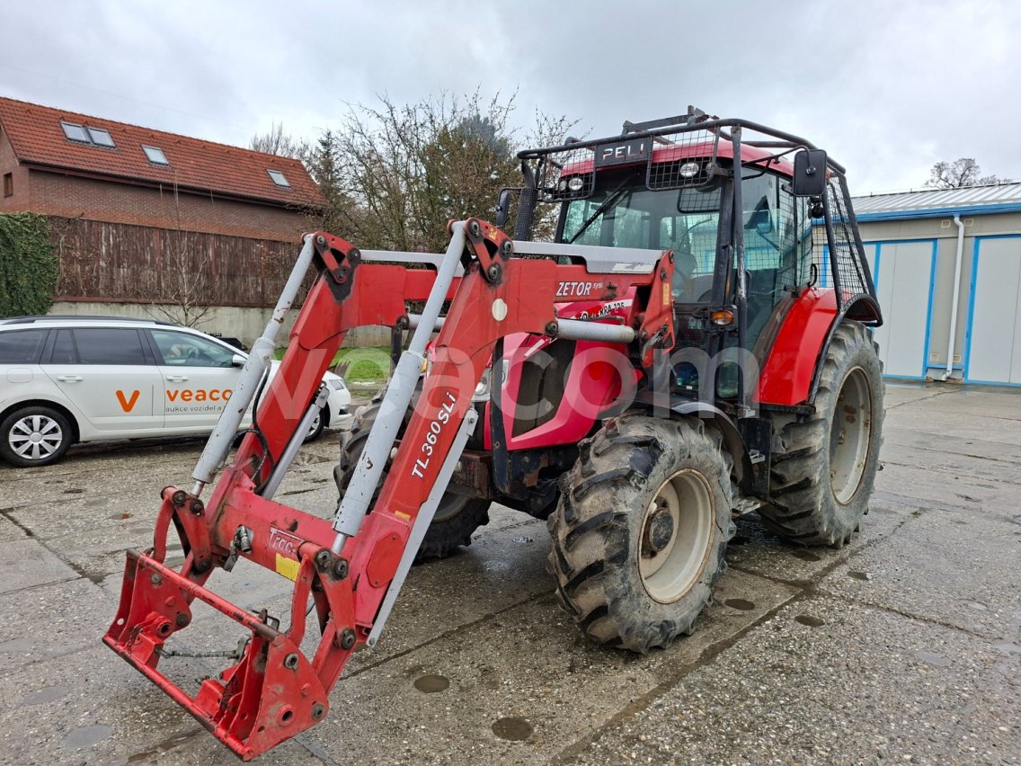 Online aukce: ZETOR  FORTERRA 125 4X4 + NAKLADAČ