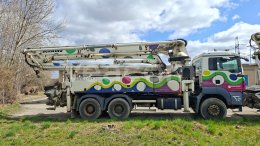 Online aukce: MAN  TGA 26.350 6X4 BB + SCHWING KVM 34X