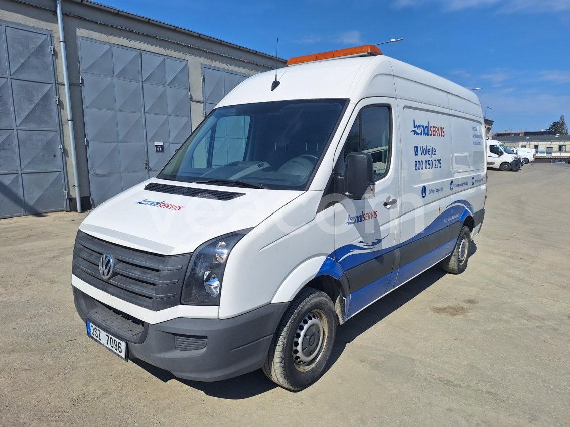 Online aukce: VOLKSWAGEN  CRAFTER + POJÍZDNÁ DÍLNA