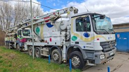 Online aukce: MB  ACTROS 3241 B + SCHWING FBP 24-125