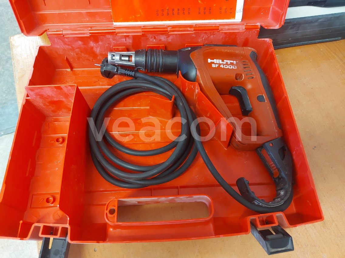 Online auction:   HILTI SF 4000