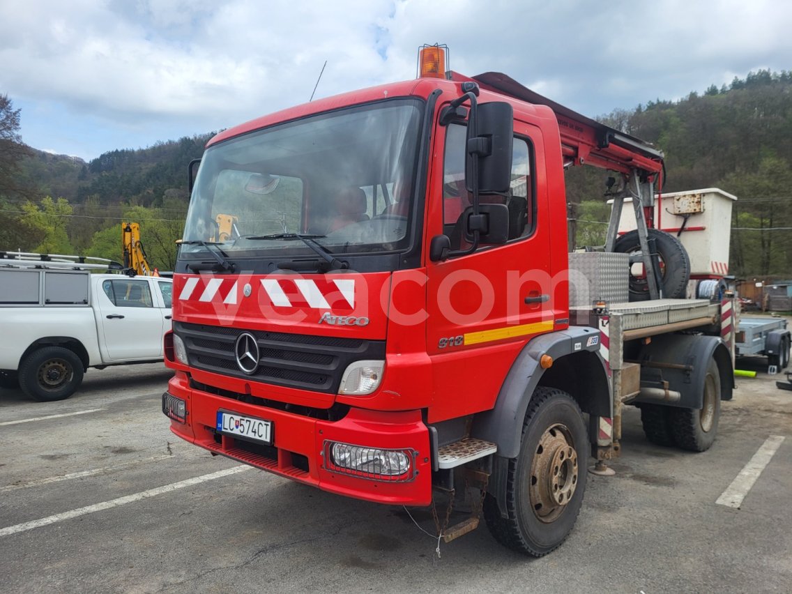 Online aukce: MERCEDES-BENZ  ATEGO 918 4X4 + MP 16