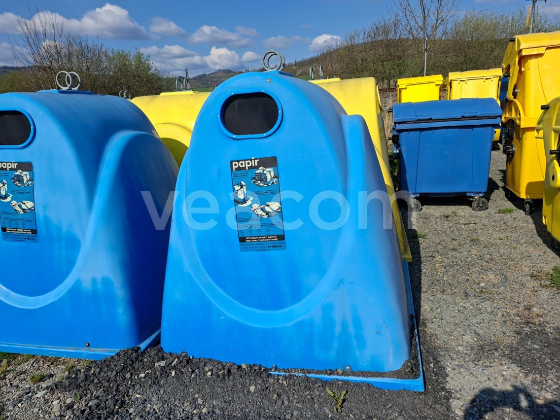 Online aukce:   KONTEJNER NA PAPÍR ZVON