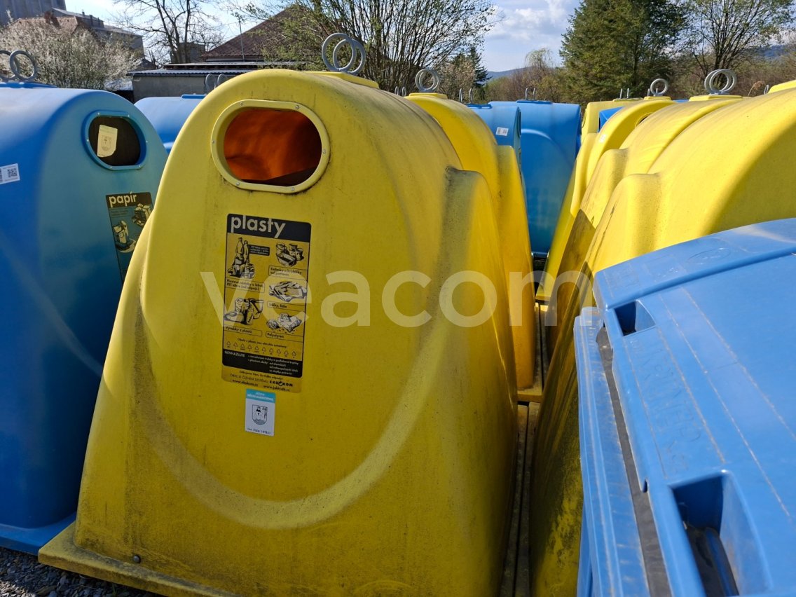 Online aukce:   KONTEJNER NA PLASTY ŽLUTÝ ZVON
