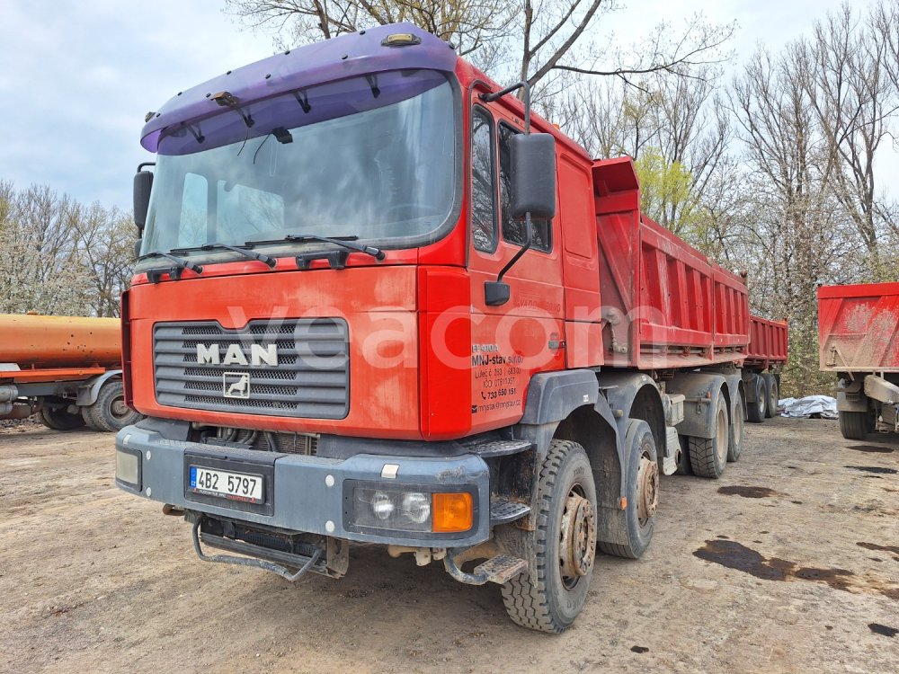 Aukcja internetowa: MAN  35.414 VFK 8X4 + PANAV TS3 18