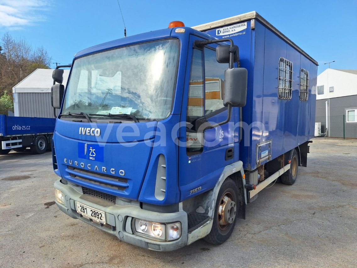 Online aukce: IVECO  EUROCARGO 75E13 + POJÍZDNÁ DÍLNA