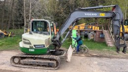 Online aukce: VOLVO  ECR 88D