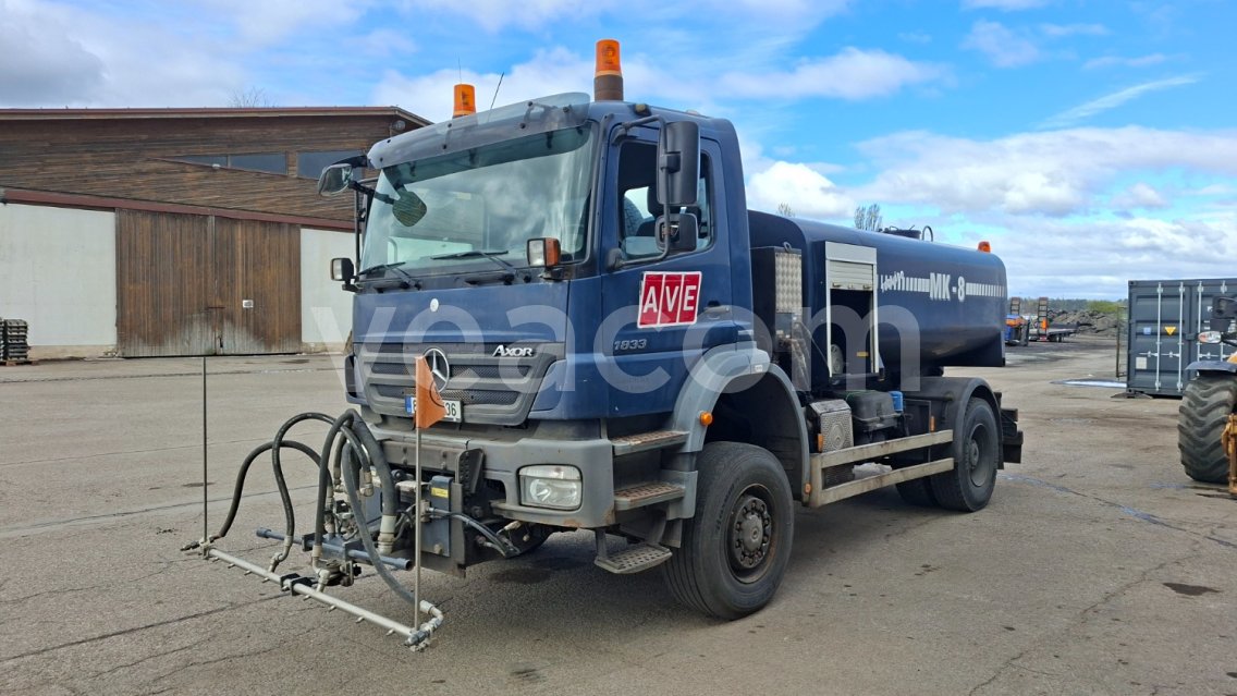 Online aukce: MB  AXOR 1833 AK 4X4