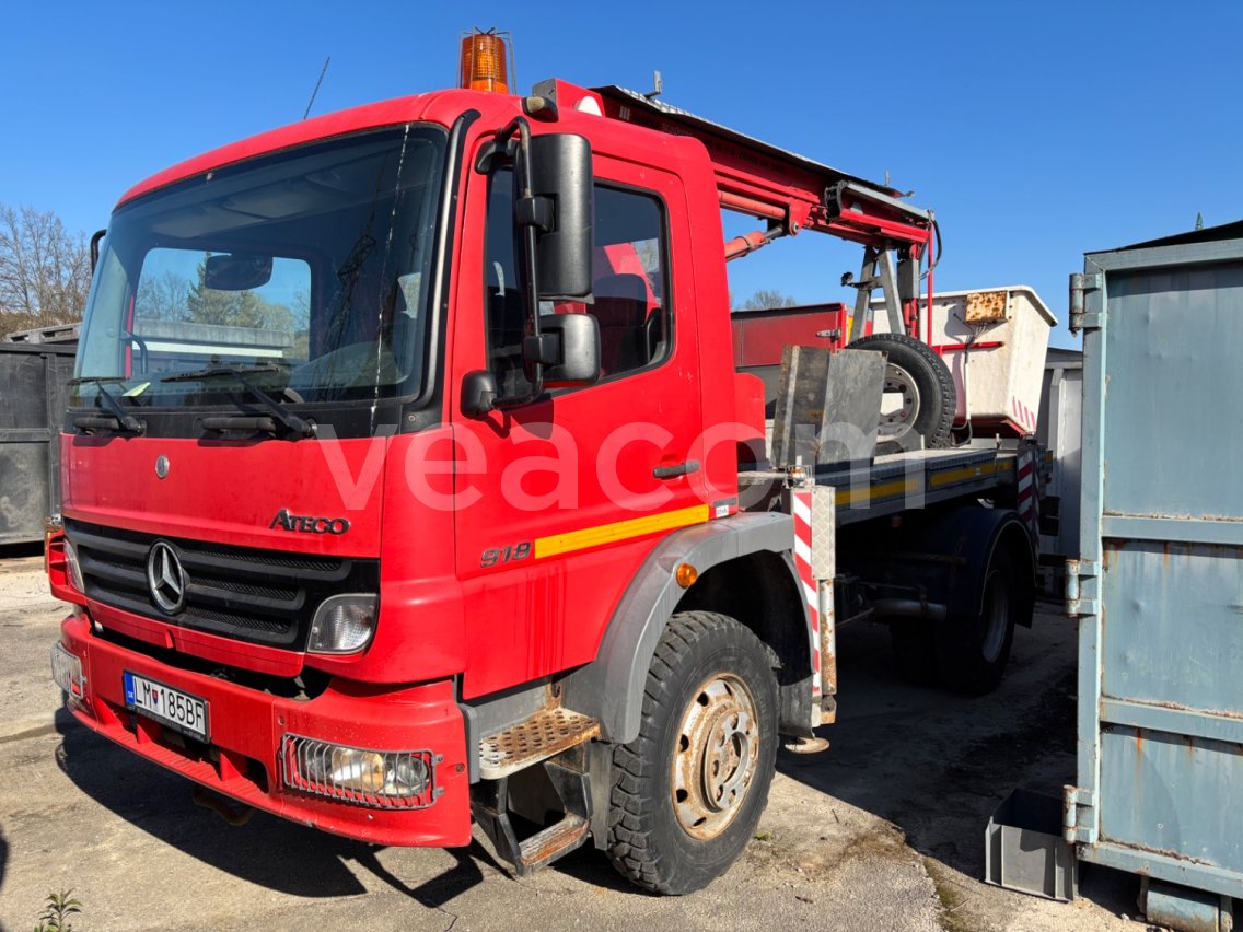 Online aukce: MERCEDES-BENZ ATEGO 918 AF 4X4 + MP 16