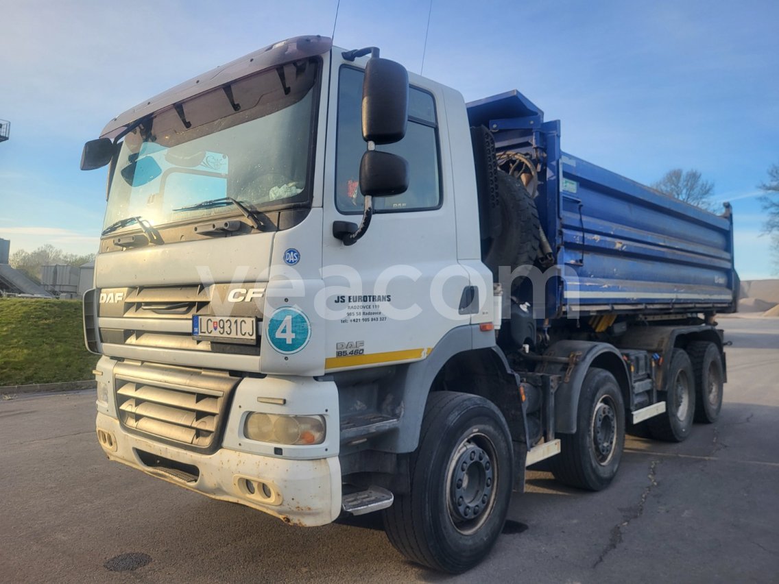 Online aukce: DAF  FAD CF 85.460 8X4