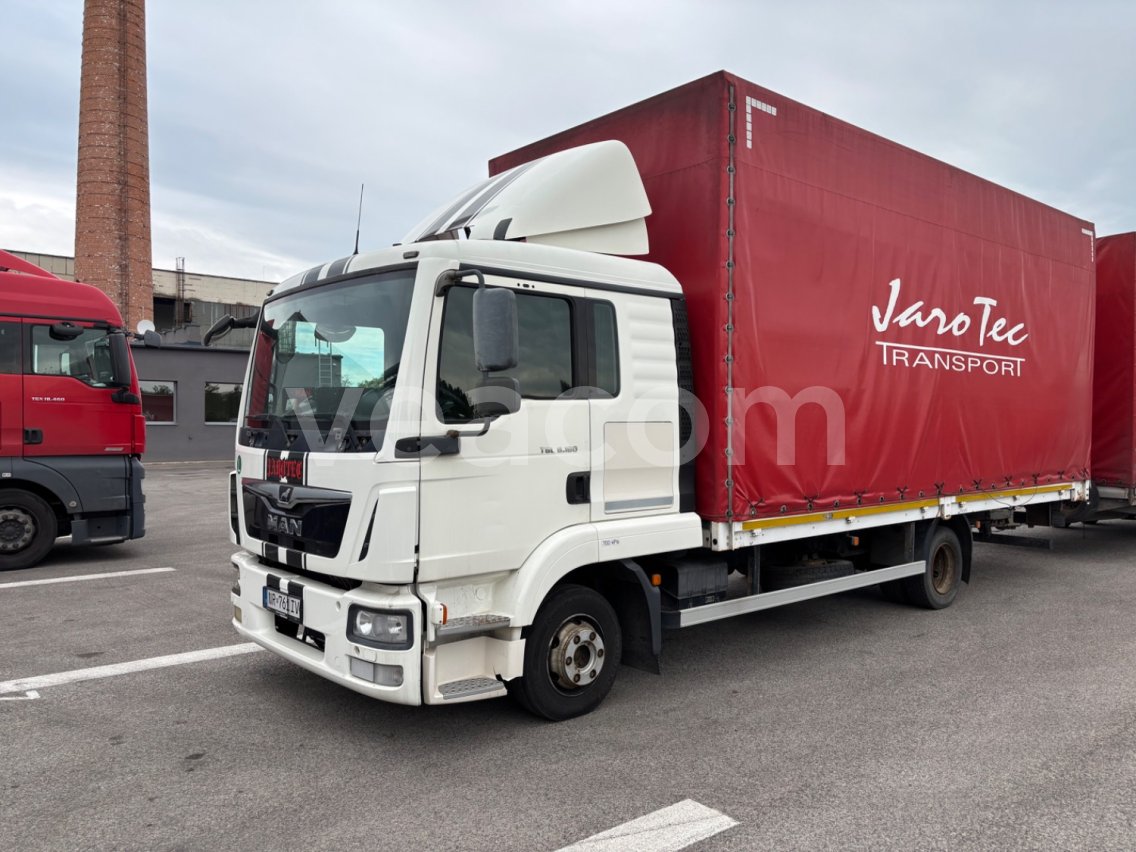 Online aukce: MAN  TGL 8.180 4X2 BL + AGADOS DONA B2 3500