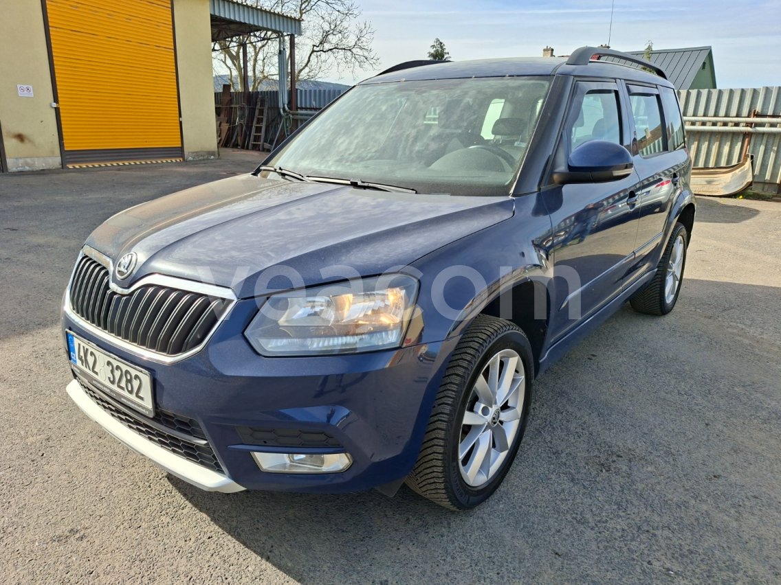 Online aukce: ŠKODA  YETI 4X4