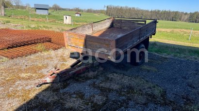 Online aukce:  PŘÍVĚS ZA TRAKTOR