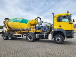 Online aukce:   MAN TGA 18.410 4X4 BLS -  STETTER SWING 10M3