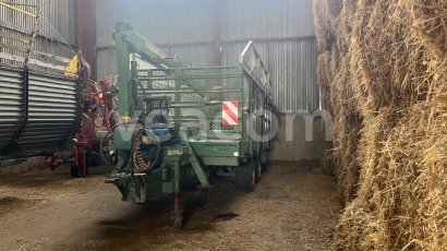 Online-Versteigerung:  PŘEPRAVNÍK SLÁMY STS DOZAN 28 + HYDRAULICKÁ RUKA
