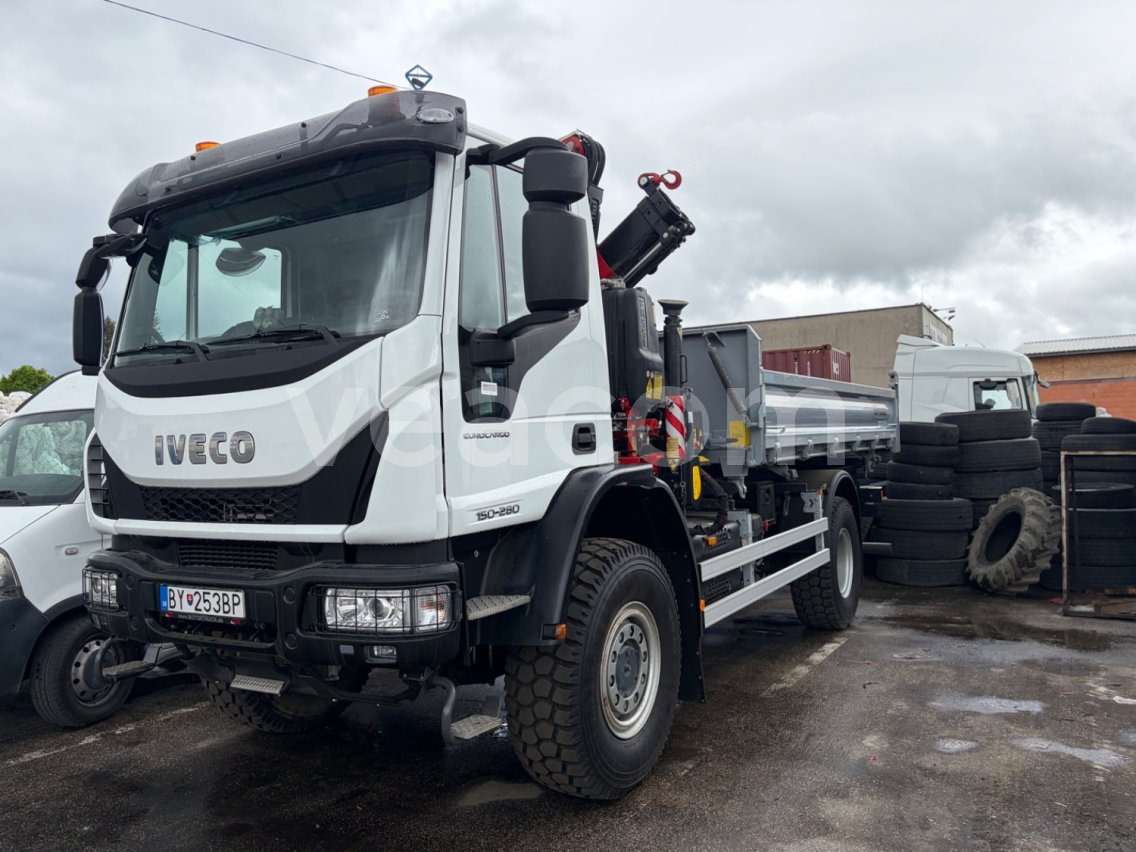 Online aukce: IVECO  EUROCARGO 150-280 4X4 + HR