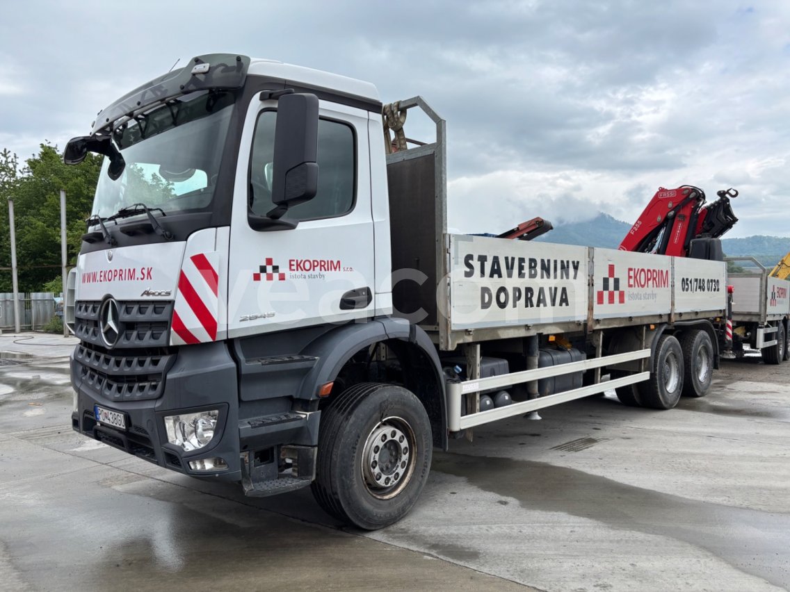 Online aukce: MB  AROCS 2645 6X2 + HR + SVAN CHT202
