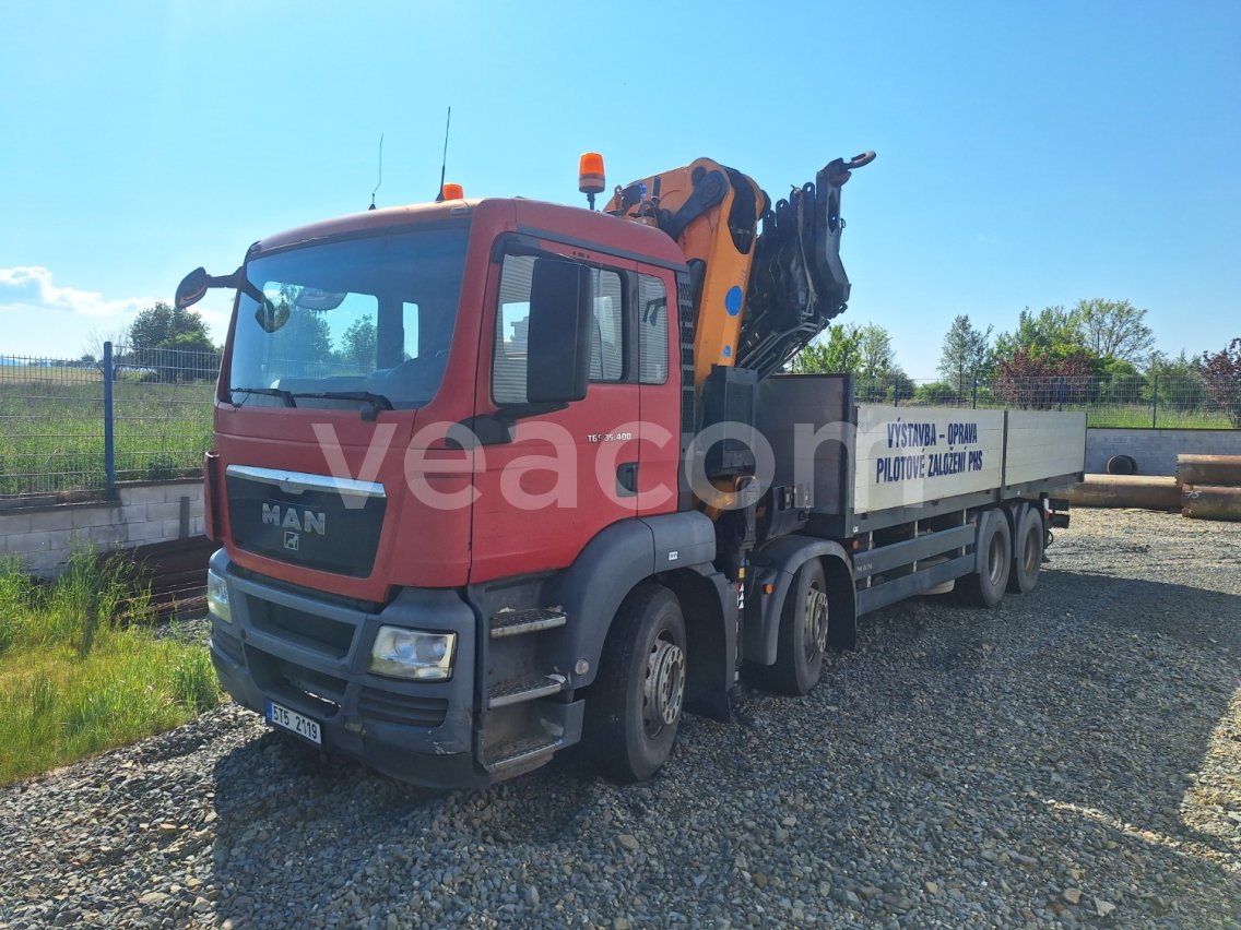 Online aukce: MAN  TGS 35.400 8X4 BB + HR