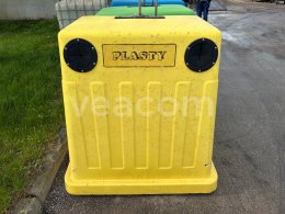 Online aukce:   3X ZBERNÝ KONTAJNER NA SEPAROVANÝ ODPAD-SKLO, PLAST, PAPIER