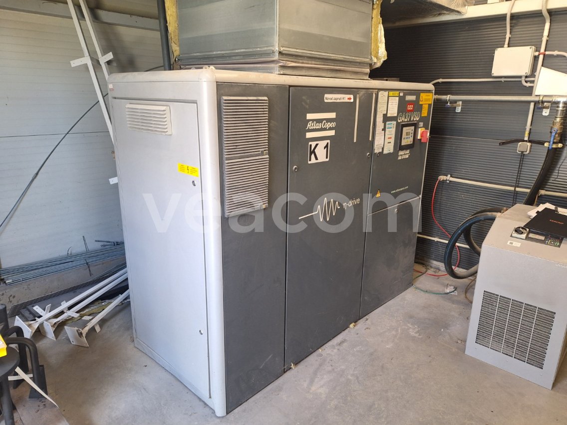 Online aukce:   ATLAS COPCO GA 37VSD