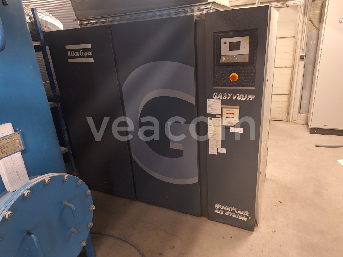 Online aukce:   ATLAS COPCO GA 37VSD