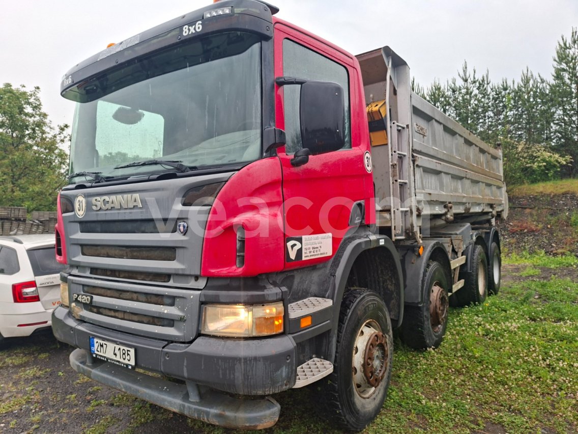 Online aukce: SCANIA  R 420 8X6