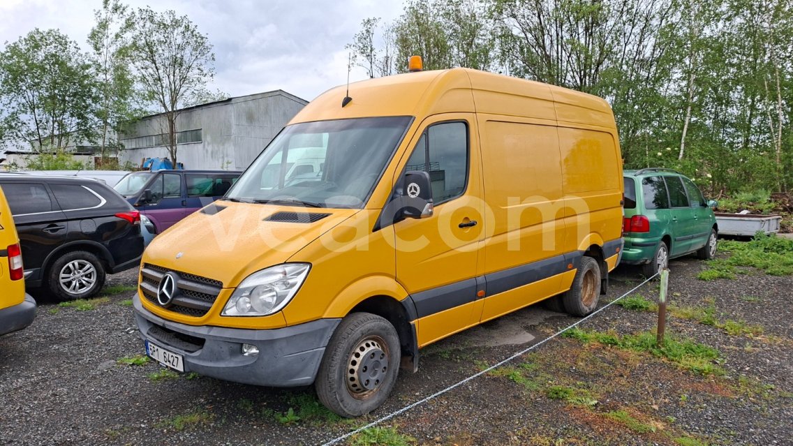Online aukce: MB  SPRINTER 516 CDI + POJÍZDNÁ DÍLNA